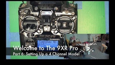 Welcome to the Turnigy 9XR Pro, Part 6: Mixing a 4-Channel Plane