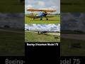 Boeing Stearman Mod 75 Chambley 25MAY24 short