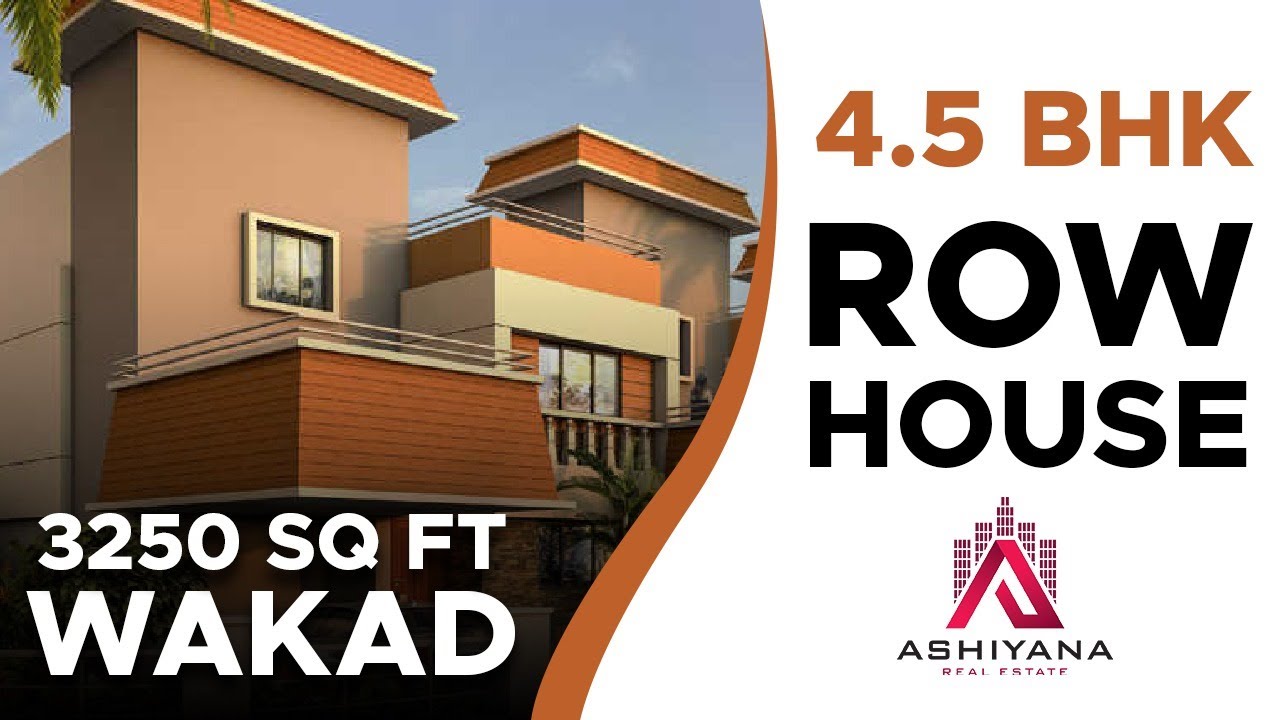 Spacious 4.5BHK Rowhouse Sale At Woods Society Wakad, Near Kalewadi