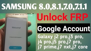 Samsung galaxy Grand prime Pro Frp bypass Without Pc | samsung 8.0,8.1,7.0,7.1 frp bypass without pc