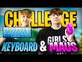 Die keyboard  maus challenge mit vadeal  bodenlos