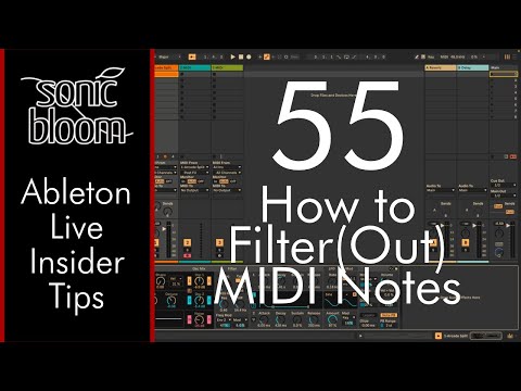 How to Filter Out MIDI Notes with Ableton Live Stock Devices
