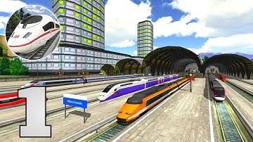Euro Train Simulator - Gameplay Walkthrough | Part 1 (Android, iOS)