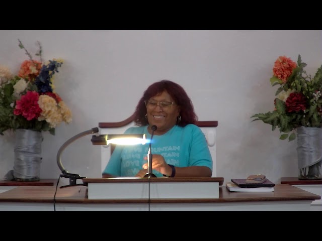 10-30-2022 - Sunday Worship Service, Rev.  Darlene Robinson,  Preaching