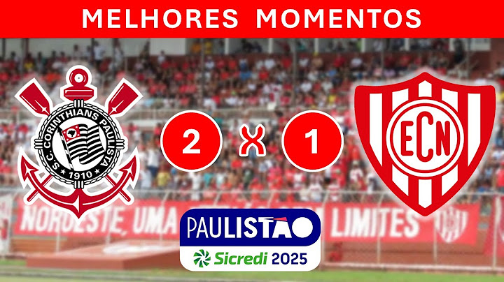 CORINTHIANS 2 X 1 NOROESTE   MELHORES MOMENTOS