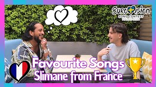 Which Eurovision 2024 songs are Slimane's favorites? 🇨🇵 Representante de Francia