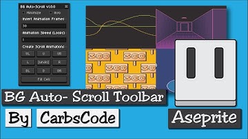 Parallax & Animated Background Toolbar For Aseprite Let