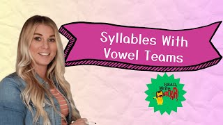 Syllables can Have Vowel Teams! | Writing Practice With Read, Write, ROAR!