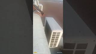 how to Ac outdoor service #Ac outdoor problem