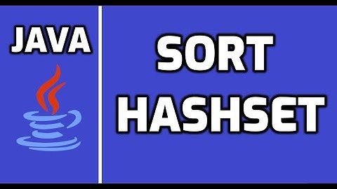 Java Program to sort HashSet