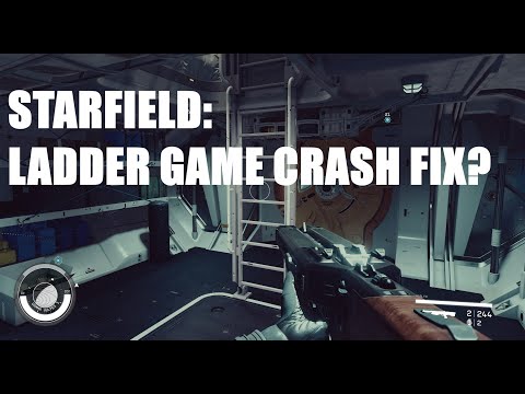 STARFIELD: Ladder CRASH Issue FIX? Possible Game Crash Fix #starfield