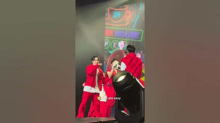 not hoshi calling dk "Sexy" in the middle of performance 😂❤️ #seventeen #hoshi #dk #seoksoon
