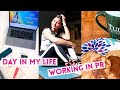 PRODUCTIVE WORK DAY IN MY LIFE | working at an NYC PR agency from home