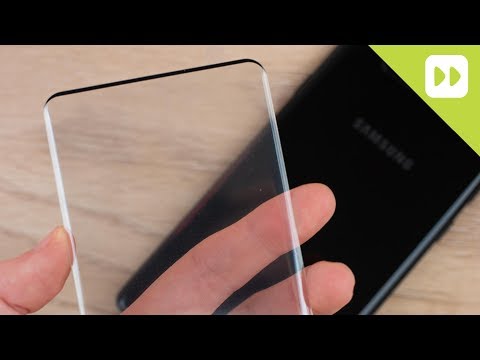 Samsung Galaxy S10 & S10 Plus Screen Protector Leak - First Hands On Look