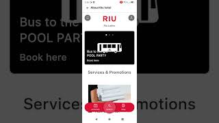 Отель Riu Latino — Как пользоваться мобильным приложением screenshot 4