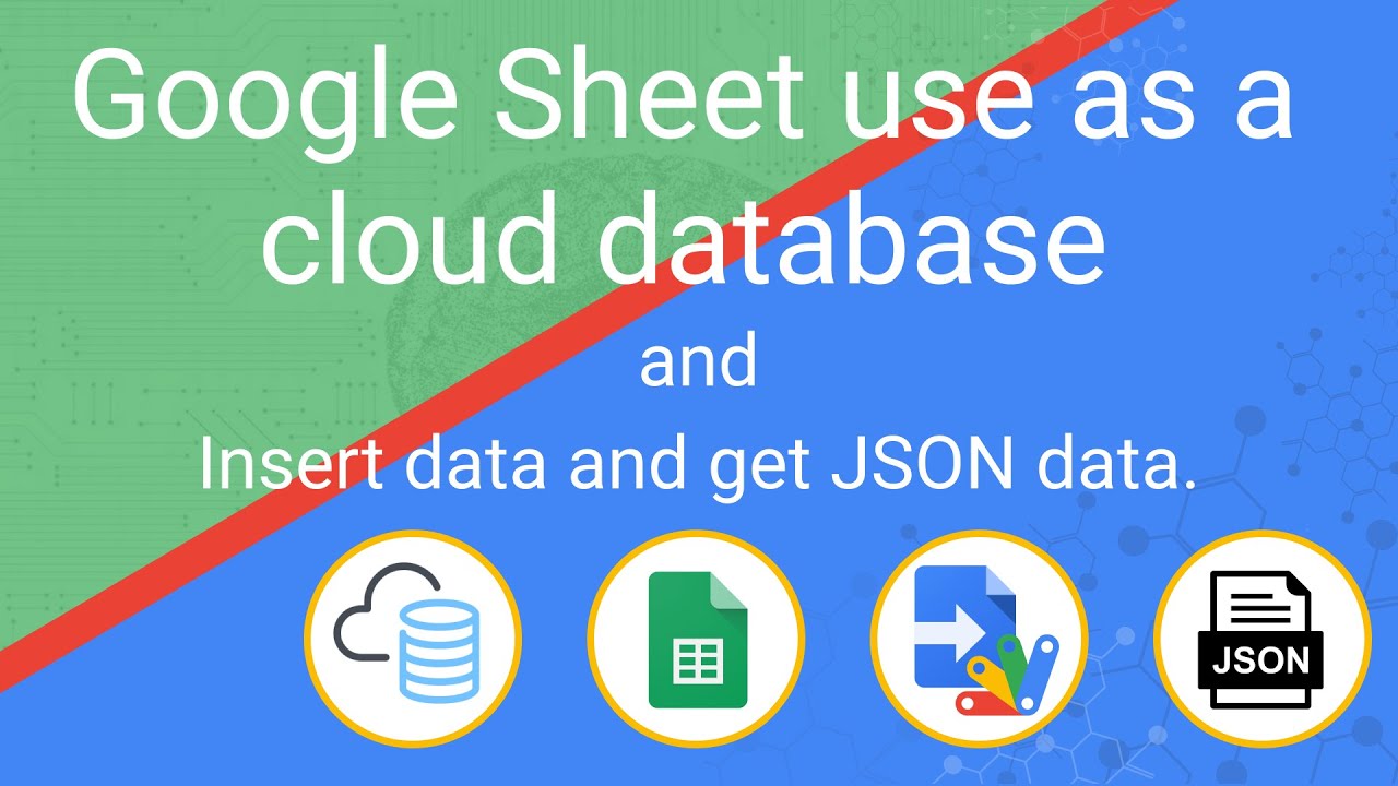 Google Sheet use as cloud database (Zoom Version)