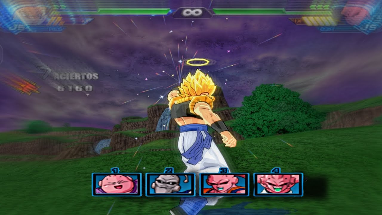 WHAT IF - Gogeta Vs Majin Buu All Forms (Enhanced Red Potara) | DBZ BUDOKAI TENKAICHI 3 [Android]