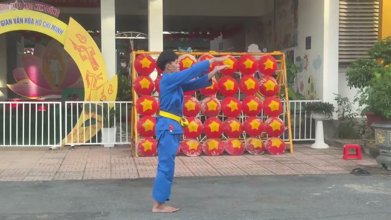 Võ nhạc Vovinam Tiểu học Kim Đồng - Phường Bến Cát