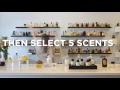 Get a personal fragrance fitting from luckyscent