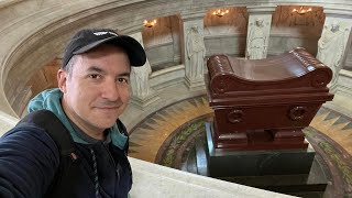 The Tomb of Emperor NAPOLEON at the Dome des Invalides, Paris