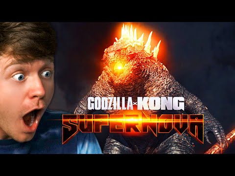 Reacting to GODZILLA NEW EVOLUTION in SUPERNOVA!? (Trailer Breakdown)