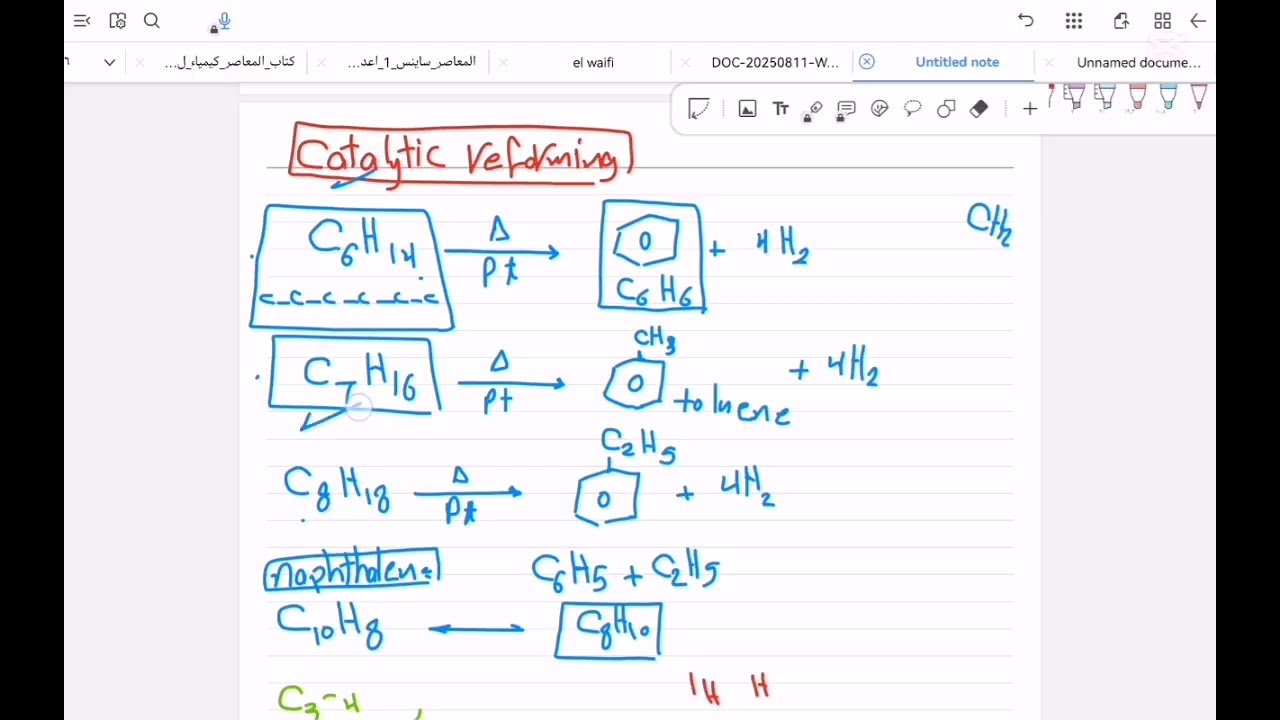 Organic chemistry _ lesson 7 aromatic Benzene شرح مبسط للدرس