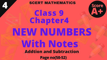Scert Class 9 Maths Chapter 4 New Numbers  (With Notes) : Part 4 | Kite Victers