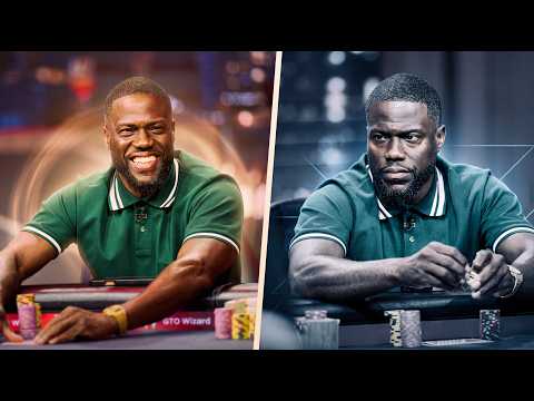Kevin Hart & Other Poker Stars Play HUGE POTS!