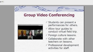 Skype for Education Tutorial 4 - Uses for Group Video Meetings