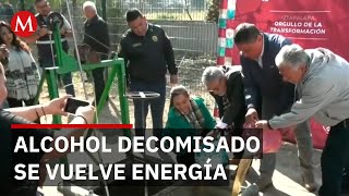 UAM investiga combustible alterno a partir de alcohol decomisado