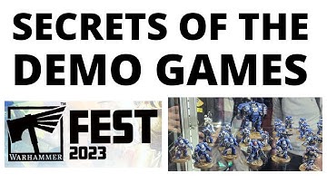 Big 40K Core Rules Changes Seen at Warhammer Fest Demo Games! 10th Edition Reports from the Front