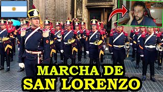 Español REACCIONA a MARCHA DE SAN LORENZO *POR PRIMERA VEZ* Y SE EMOCIONA...