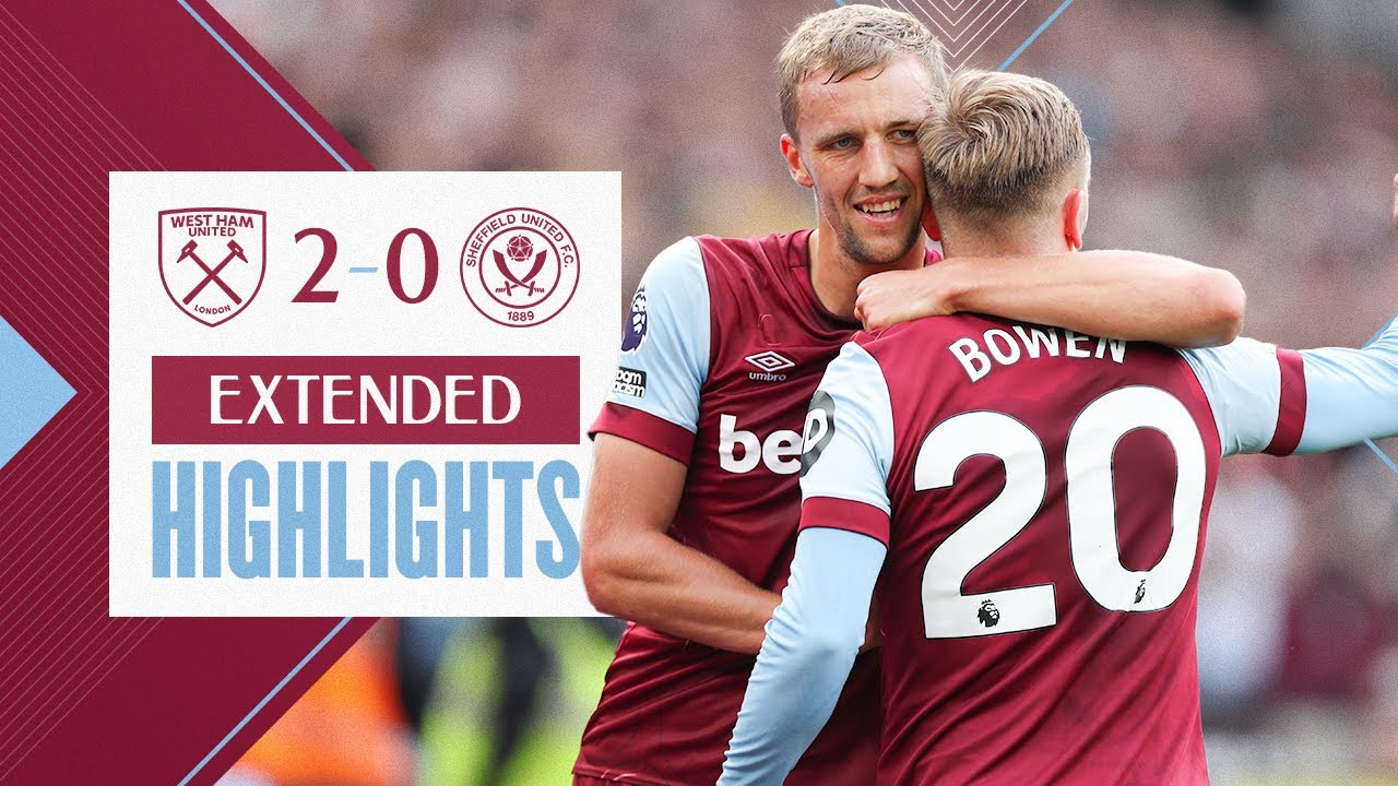 Extended Highlights | Bowen And Soucek Secure Win | West Ham 2-0 West Ham | Premier League