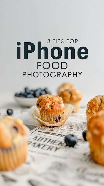 3 tips for iPhone food photography 🥞 #foodphototips