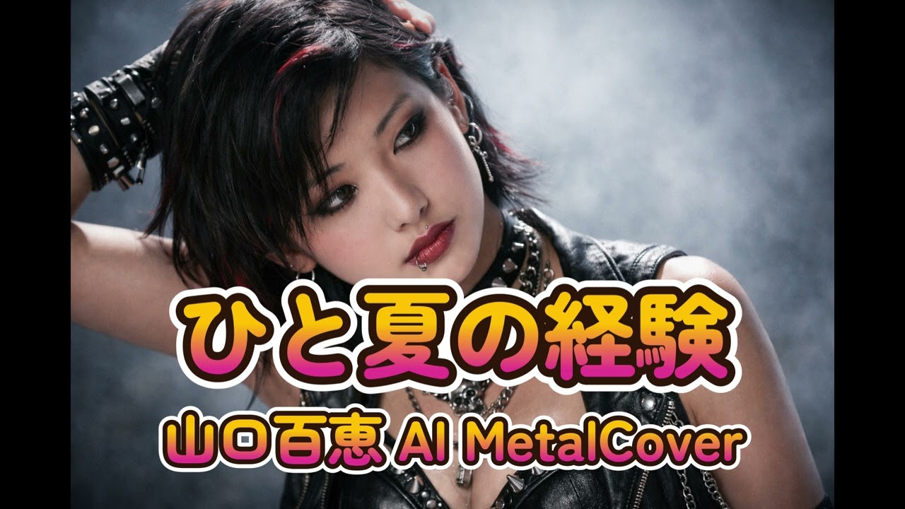 AI MetalCover】ひと夏の経験【山口百恵】 - YouTube