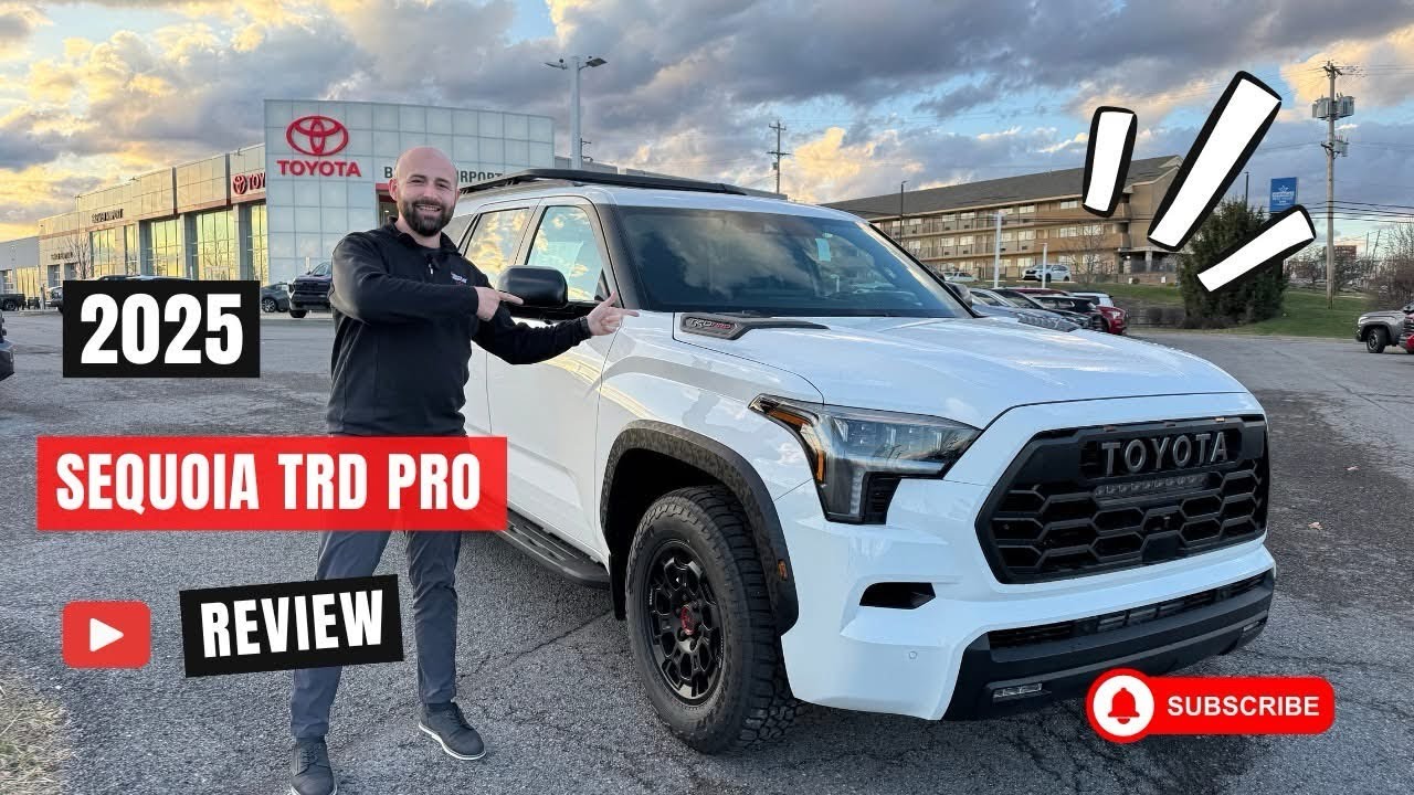 2025 Toyota Sequoia TRD Pro Review & Test Drive - YouTube
