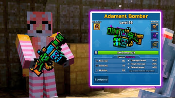 Mythical adamant bomber is good | pixel gun 3D