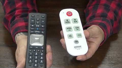 How to Pair the Anderic RR1004 1-Device Universal Remote Control with Learning and Troubleshooting