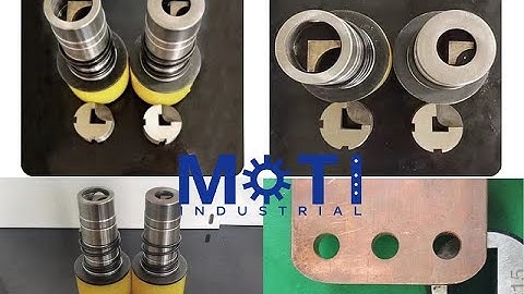 Chamfering Punching Dies of MOTI Busbar Machine / Corner Punching Dies of MOTI Busbar Machine
