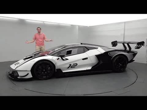 Видео: Lamborghini Essenza SCV12 - это трековый гиперкар за 3,5 млн $