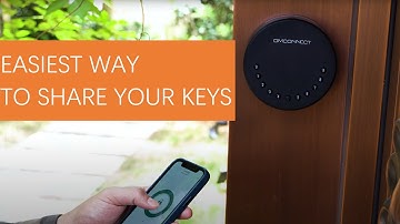 OMCONNECT Smart Key Box K12: Easiest Way To Share Your Keys!