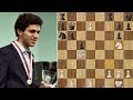 Garry Kasparov Crushes his opponent like Mikhail Tal