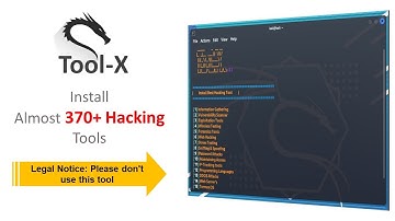 🔥Install Tool-X more than 370+ bundle  of Hacking Utilities for your Kali Linux | Ethica