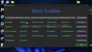 How to Install & Use Blank Grabber in 2026 – Full Setup! screenshot 3