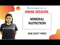 Mineral Nutrition | NEET Biology | NEET 2020 | Ritu Rattewal