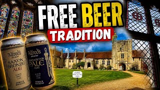 Having The Wayfarers Dole at the Oldest Almshouses in England | Winchester Vlog