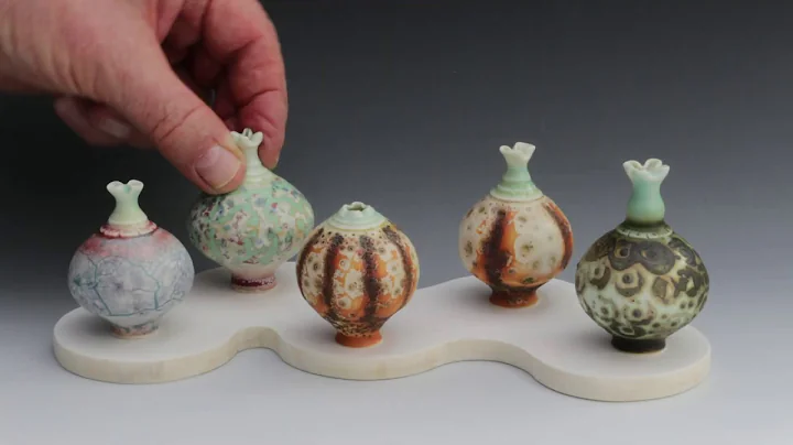 How to make a #miniature #porcelain Pot: #Tutorial by #GeoffreySwindel...  #ASMR #Pottrey