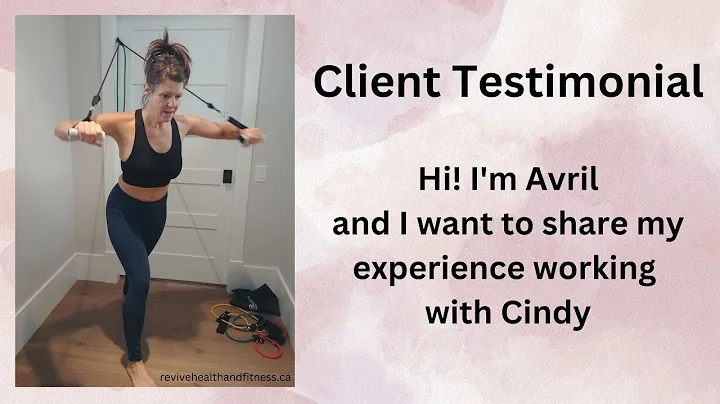 Client Testimonial - Avril DeJong