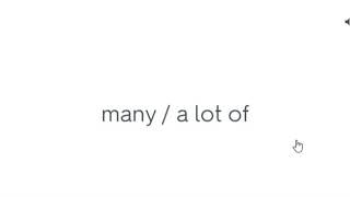 interchange 1  unit 5  quantifiers quizlet