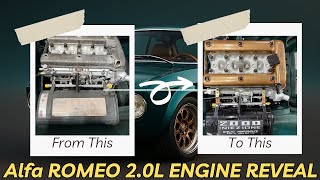 Alfa Romeo GTV 2000 | Stunning Before & After Engine Reveal (2.0L Build)